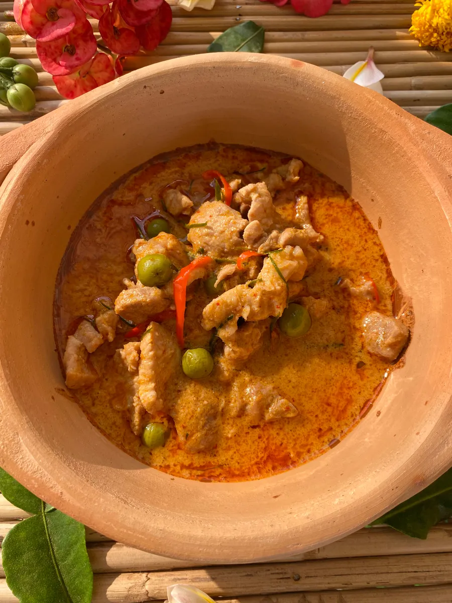 Receita de curry panang autêntica