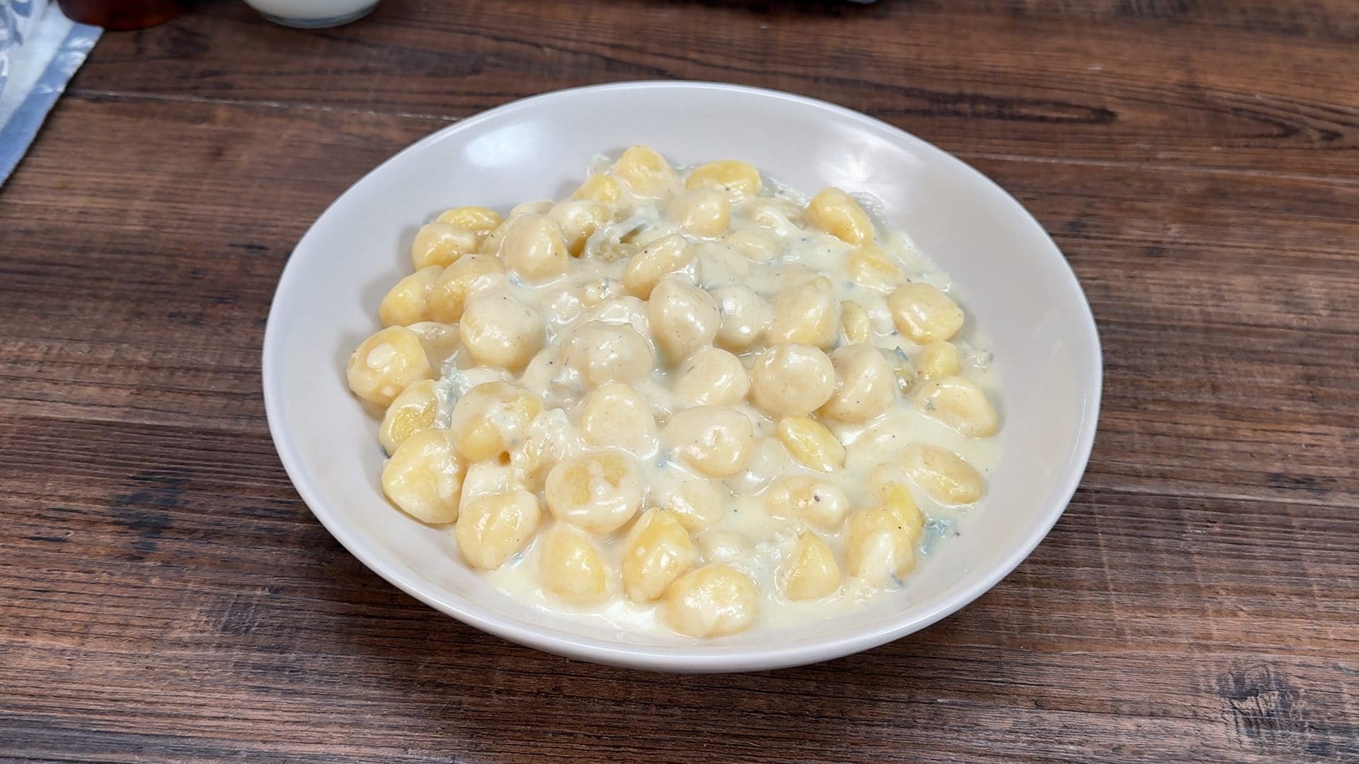 A receita para o primeiro prato cremoso e cheio de paladar