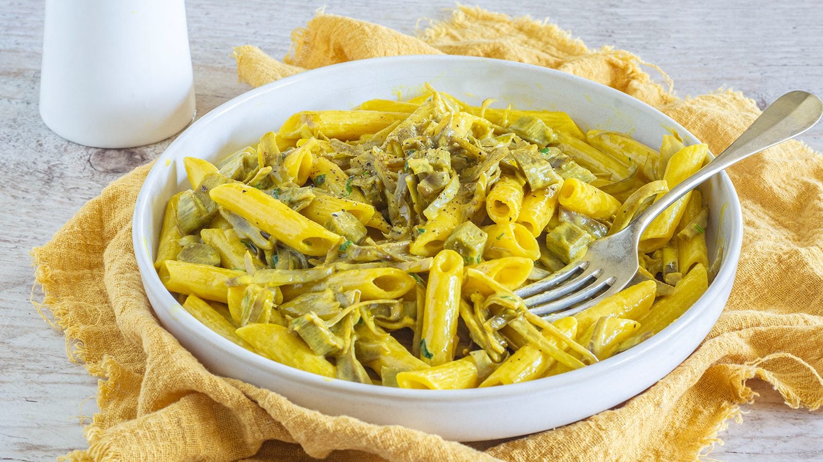 A receita para o primeiro curso original e cremoso