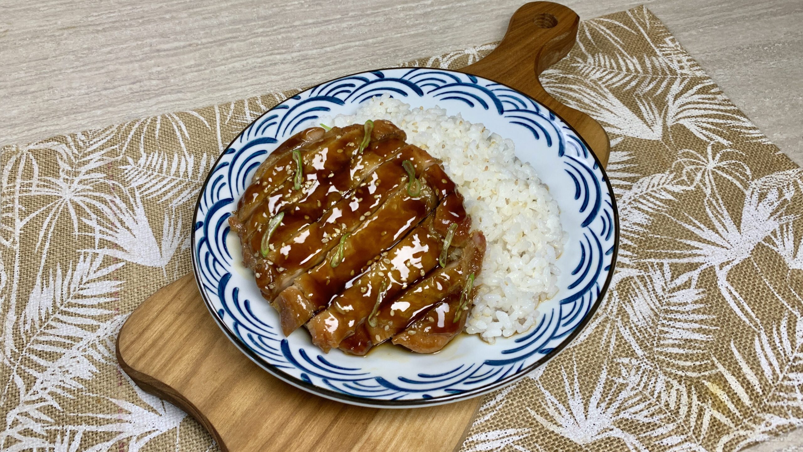 A receita do segundo curso oriental típico