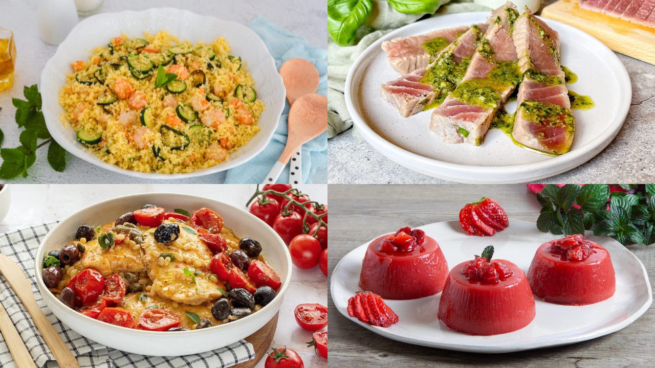 Receitas de luz: 30 Ideias não muito calóricas e fáceis de digerir