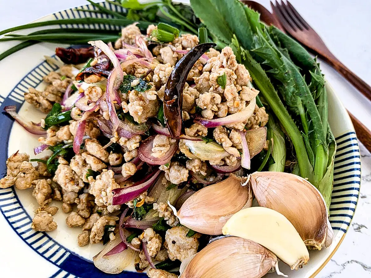 Receita autêntica de porco tailandesa